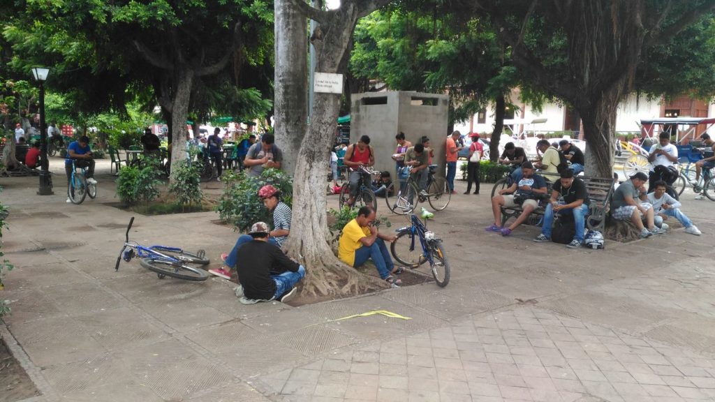Free Wi-Fi in the park